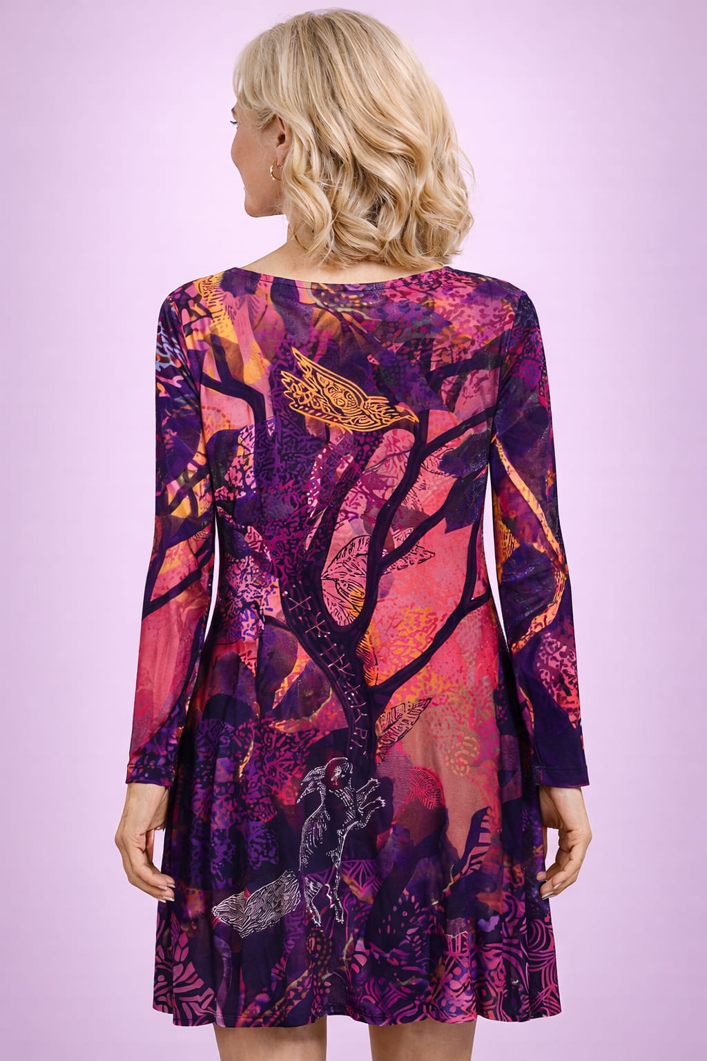 Robe velours TILDORA TOSKA