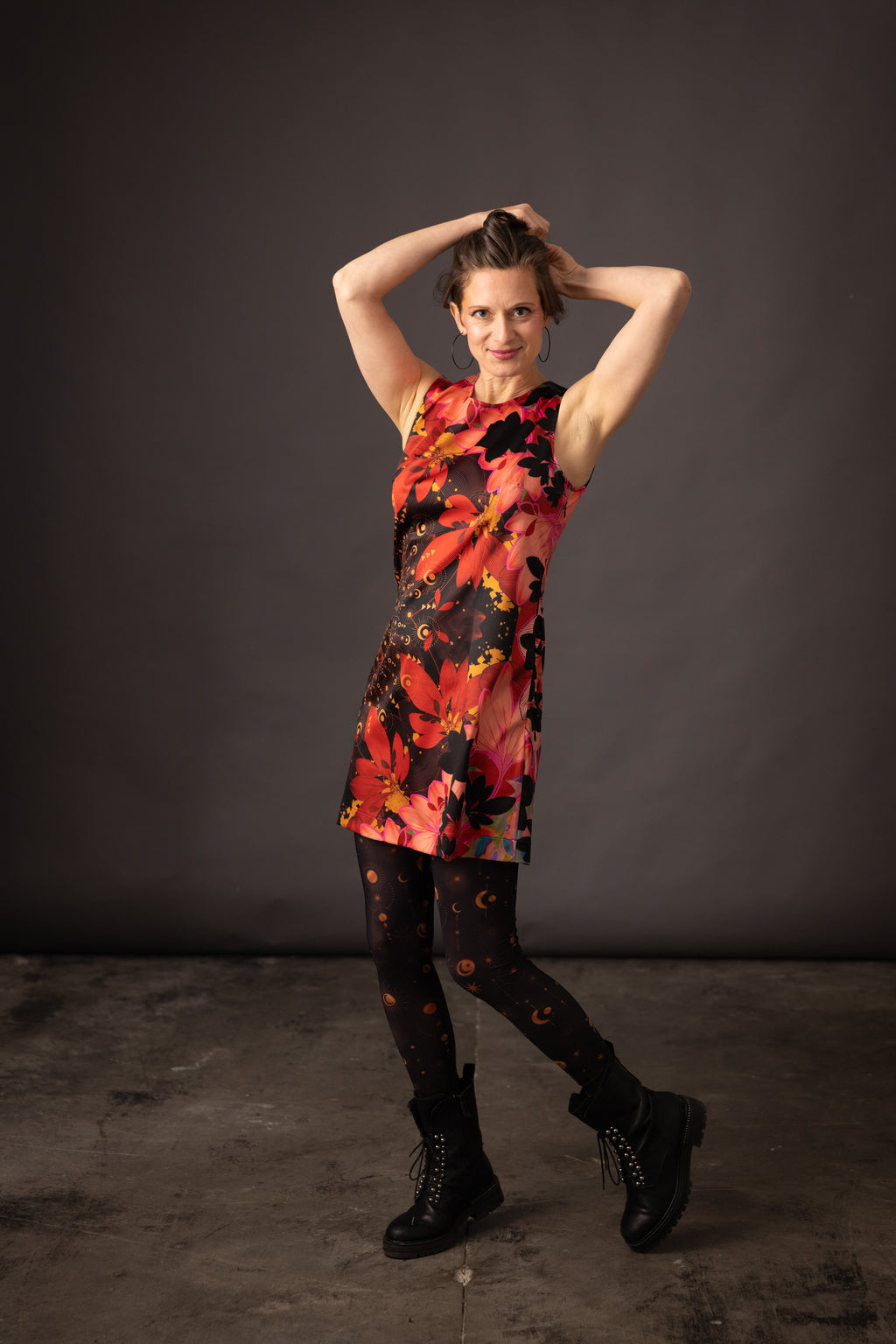 Robe chasuble TABATA Mandala Ambre