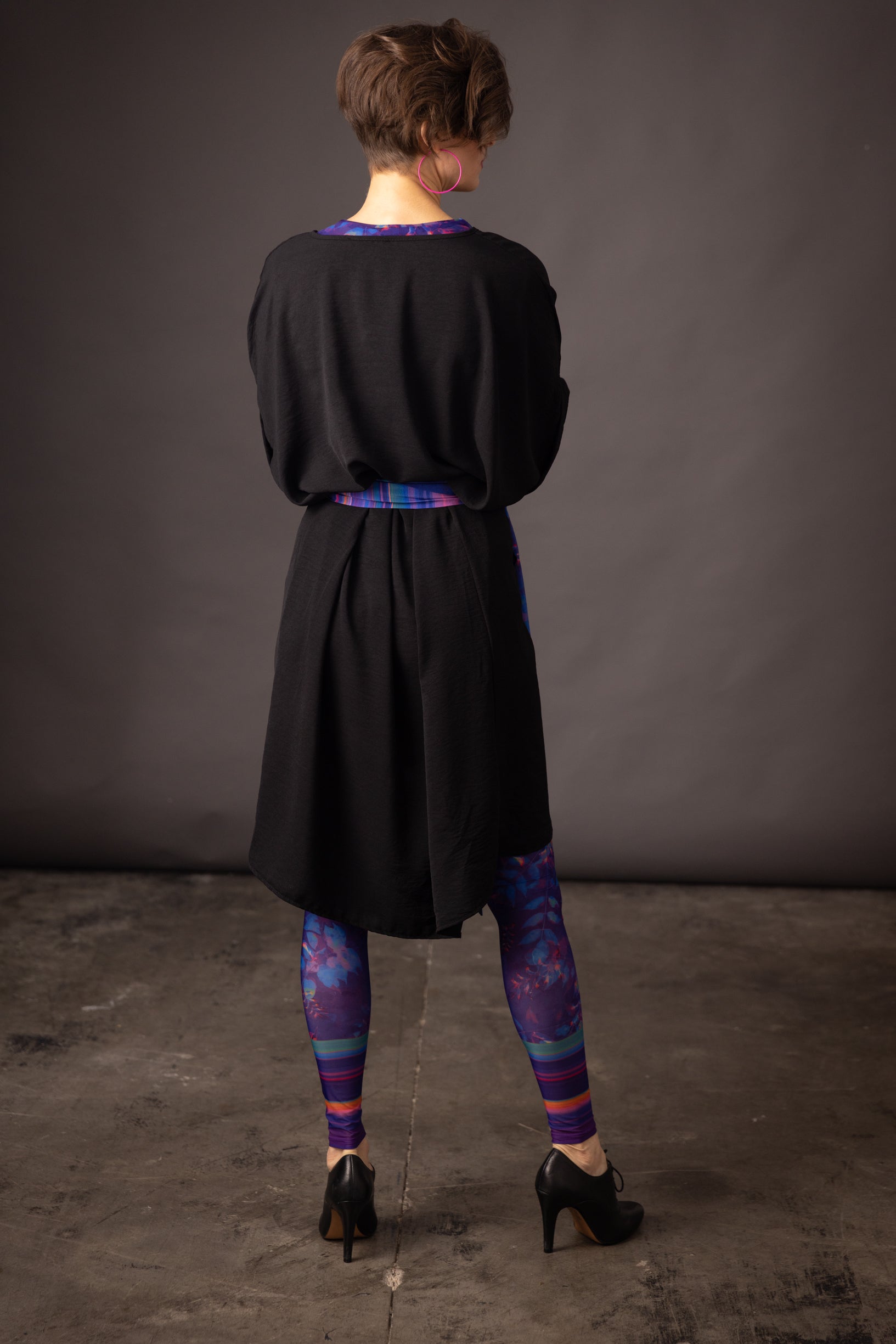 Legging imprimé DELIO Natura Indigo