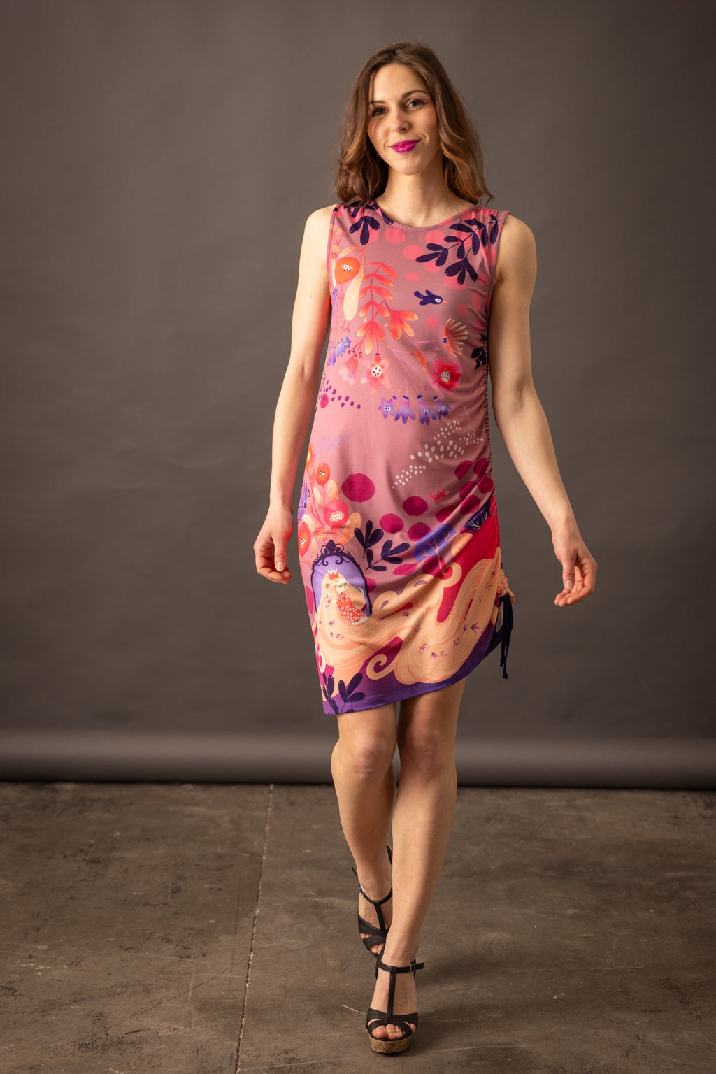 Robe fronce SOLIFLORE RAIPONCE DEFAUT