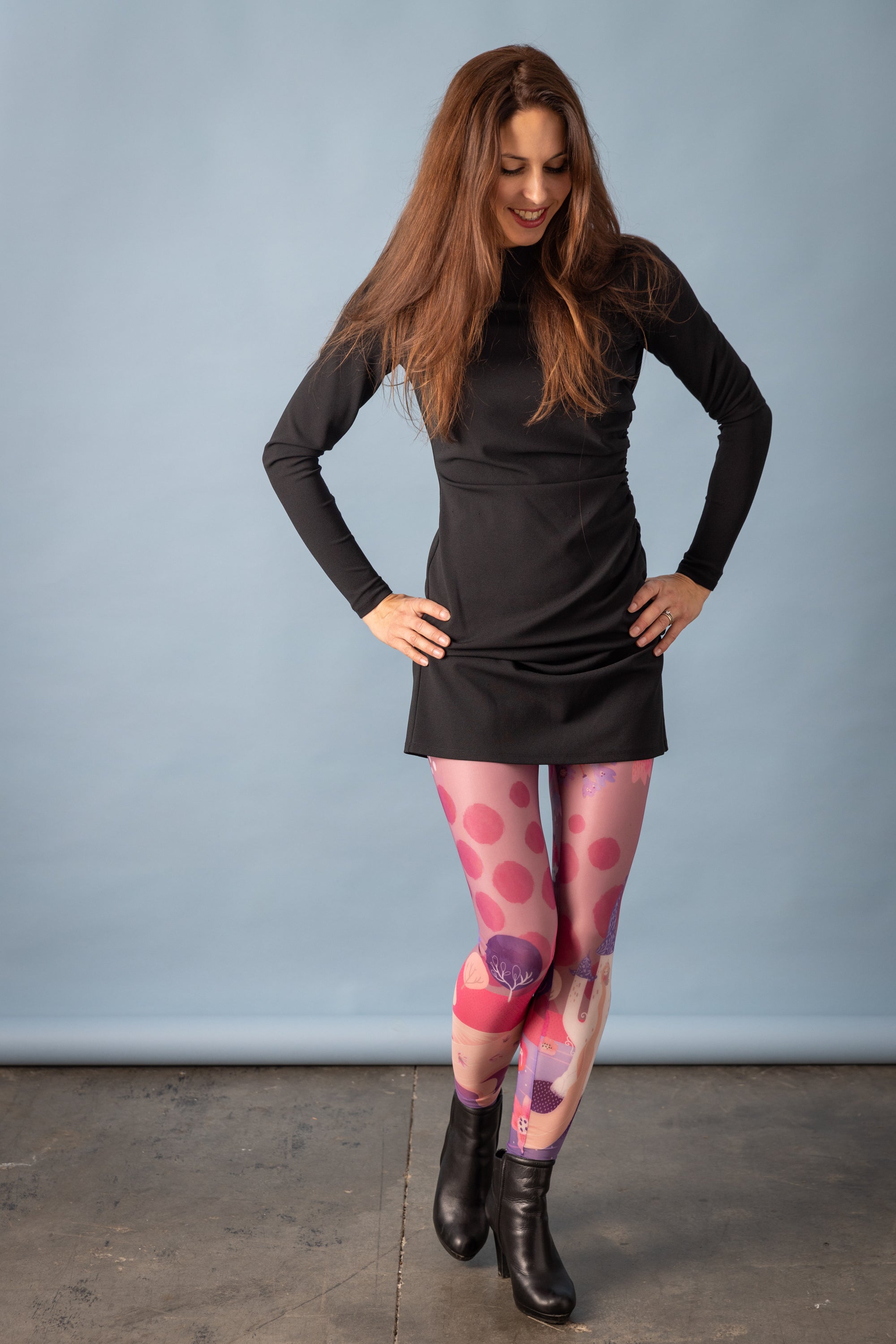DELIO RAPUNZEL printed leggings 