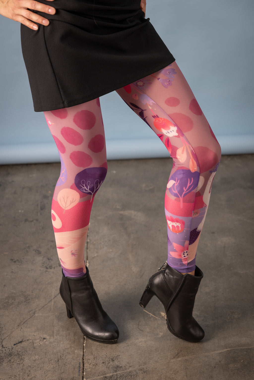 DELIO RAPUNZEL printed leggings 