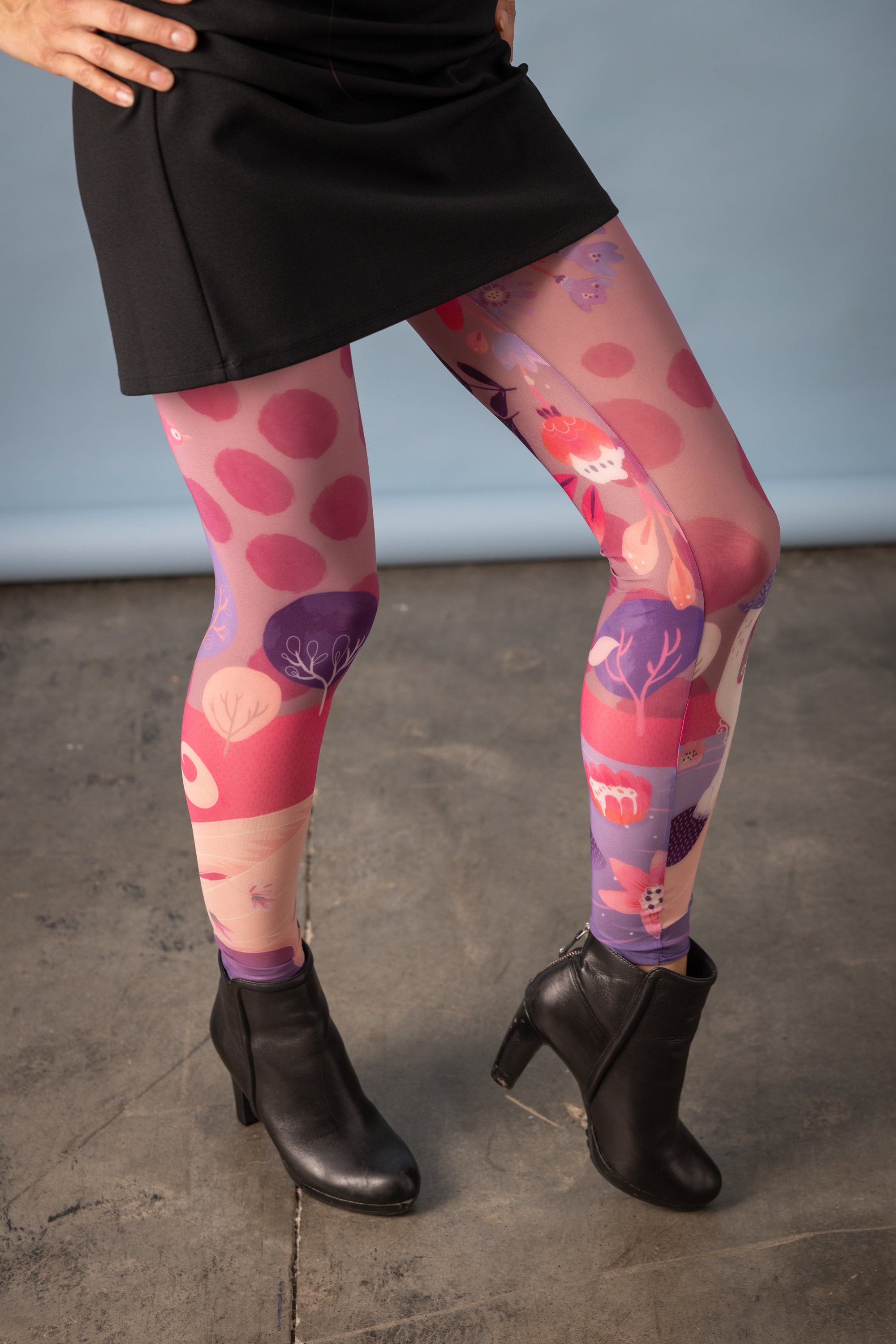 DELIO RAPUNZEL printed leggings 