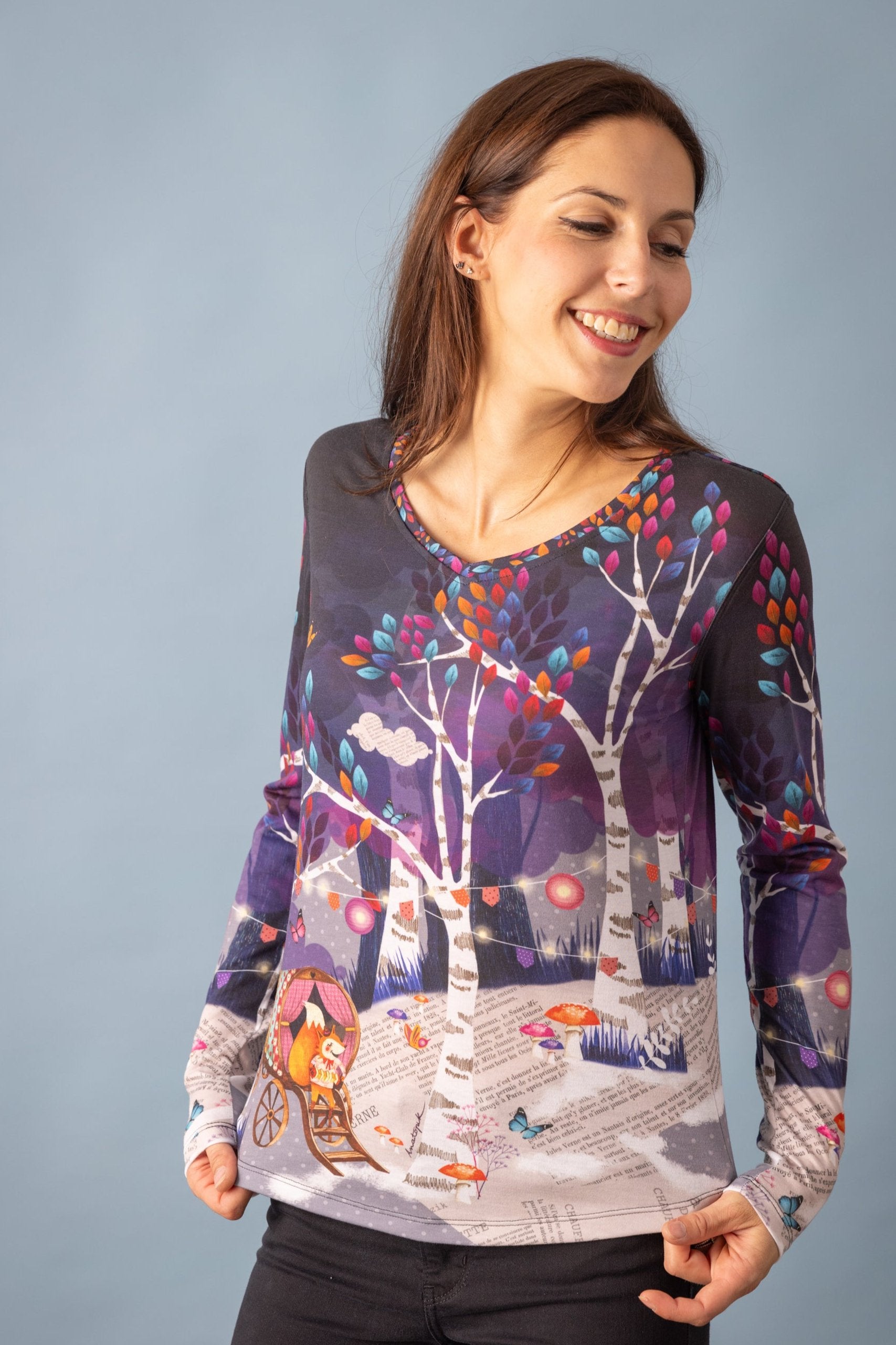 ARTEMIS FUJI printed T-shirt