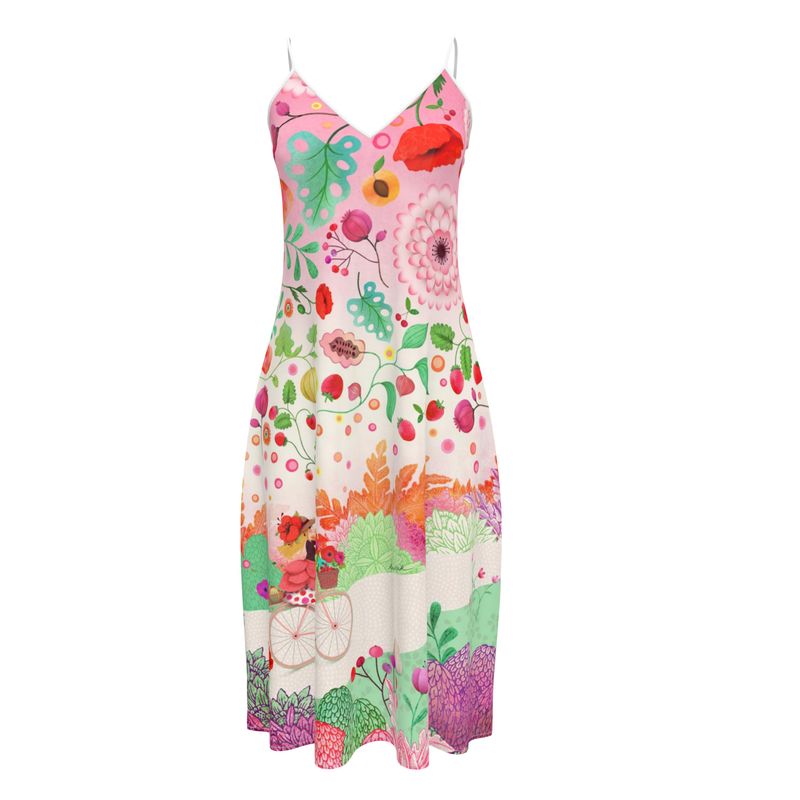 Robe bretelle imprimée BAGATELLE ELIXIR D'ÉTÉ