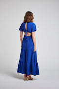 Robe longue fluide dos apparent KENDALL