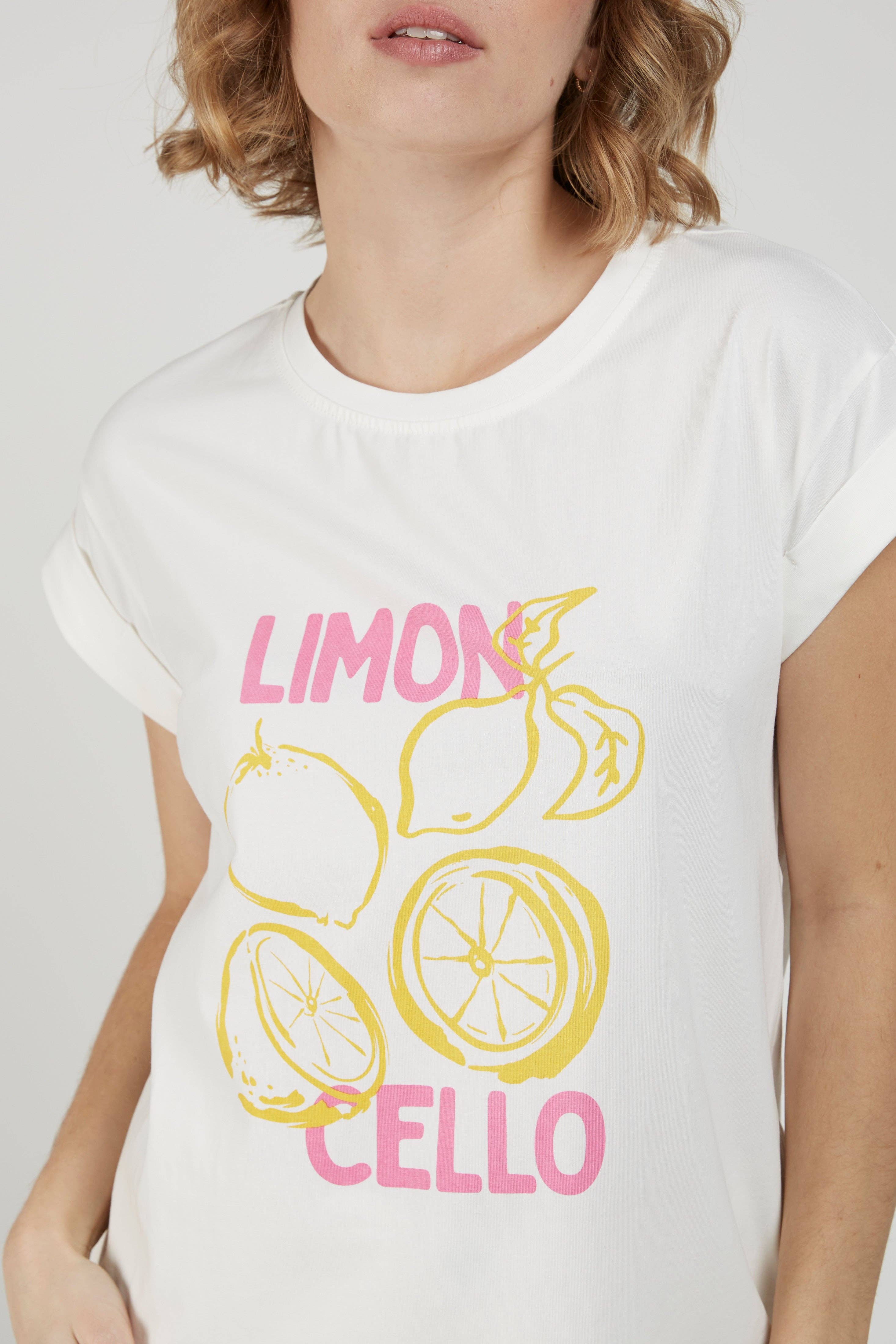 T-shirt en Coton LIMONCELLO