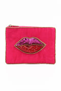 PETITE POCHETTE LEVRES ROSE VIF
