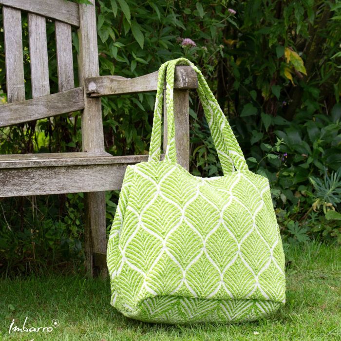 Sac cabas PALMETTE VERT