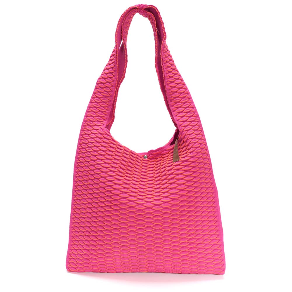 Sac shopping LOIS Vagues Fuchsia