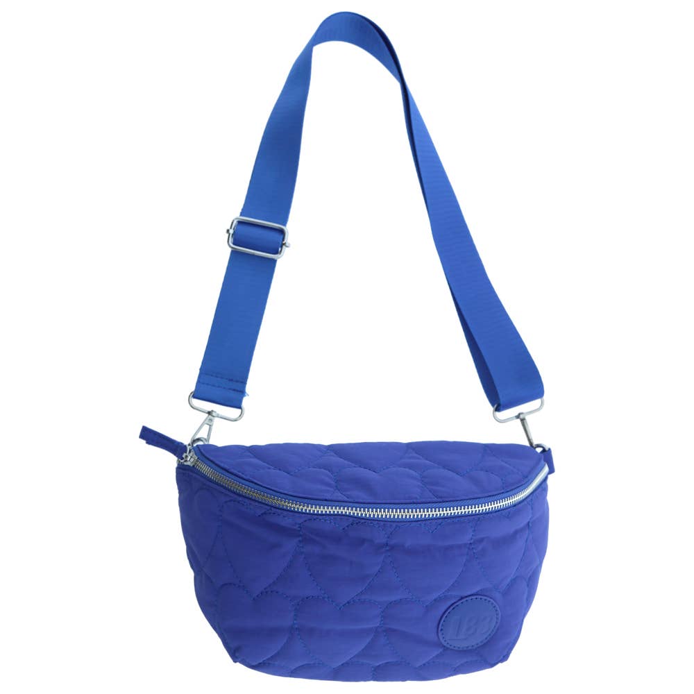 Sac banane JILL coeur Bleu