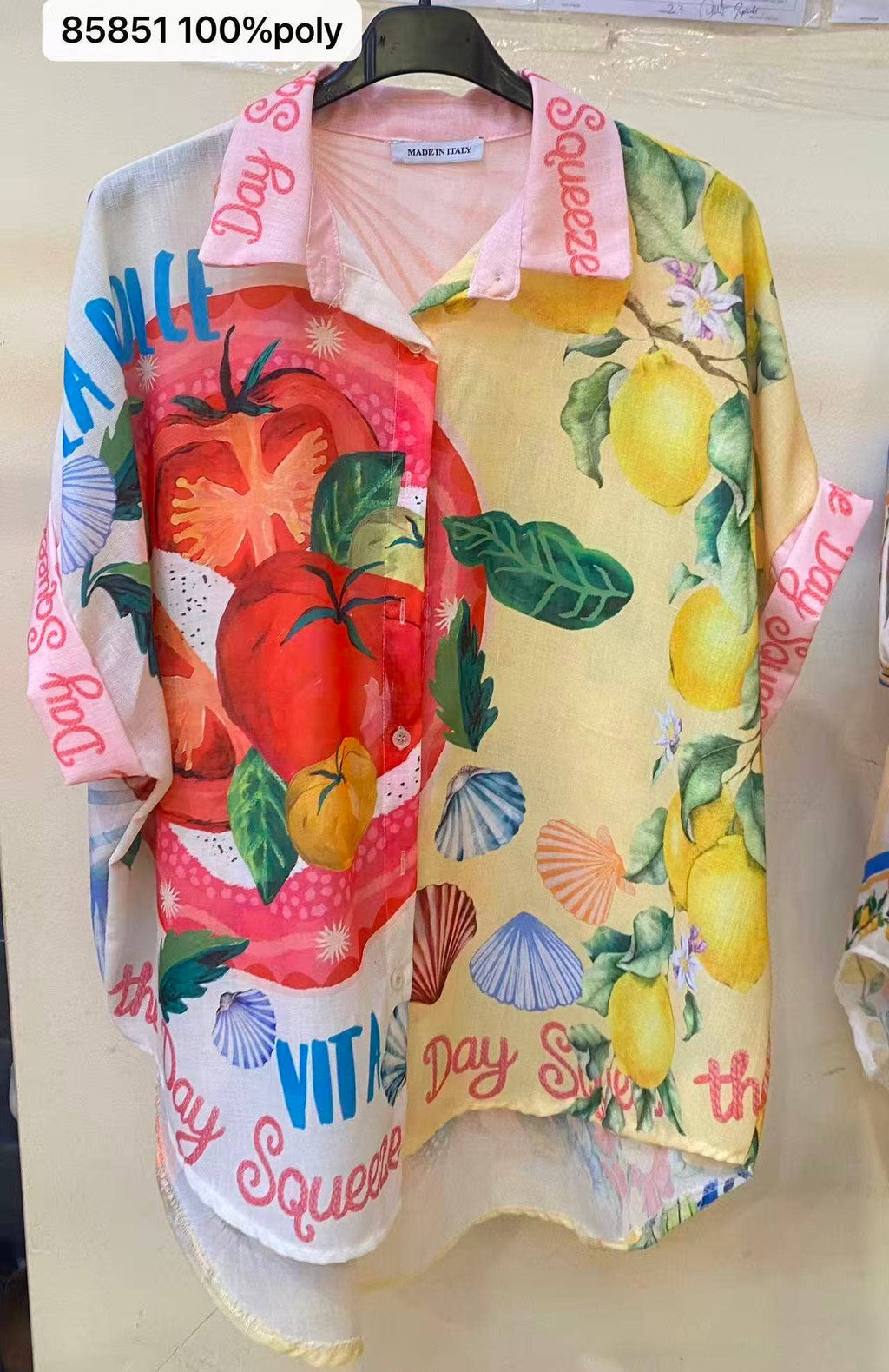 Chemise imprimée LEMON & TOMATO