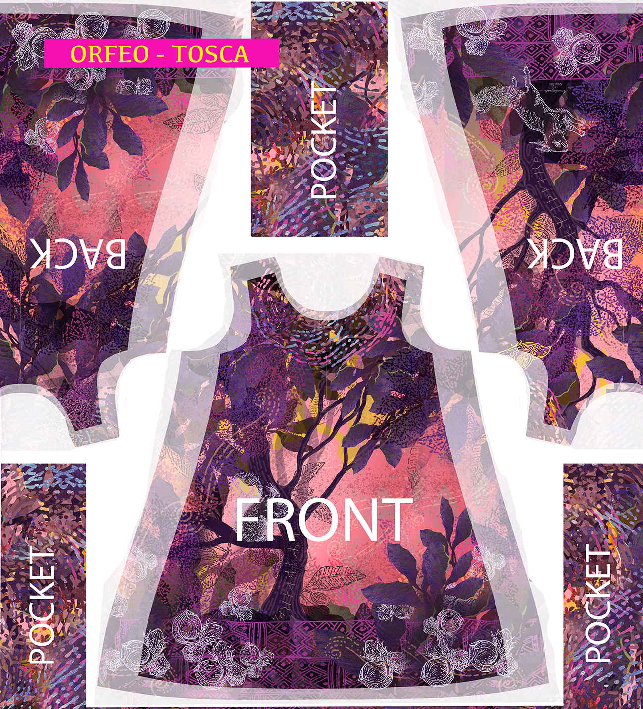 VAPATA BABYLON pinafore dress 