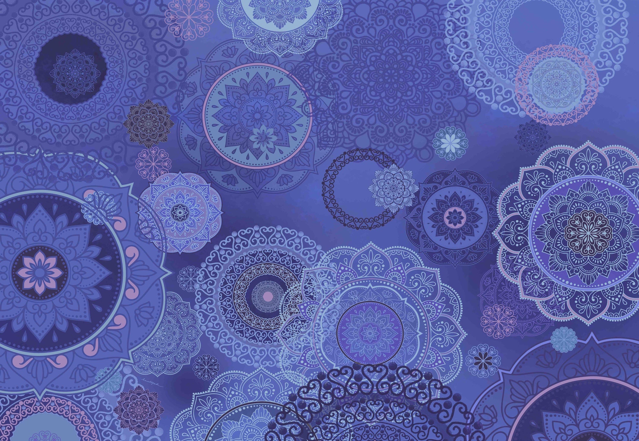 VITA MER crepe fabric