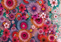 Précommande panneau de tissu  CARPE KOI Fleurs