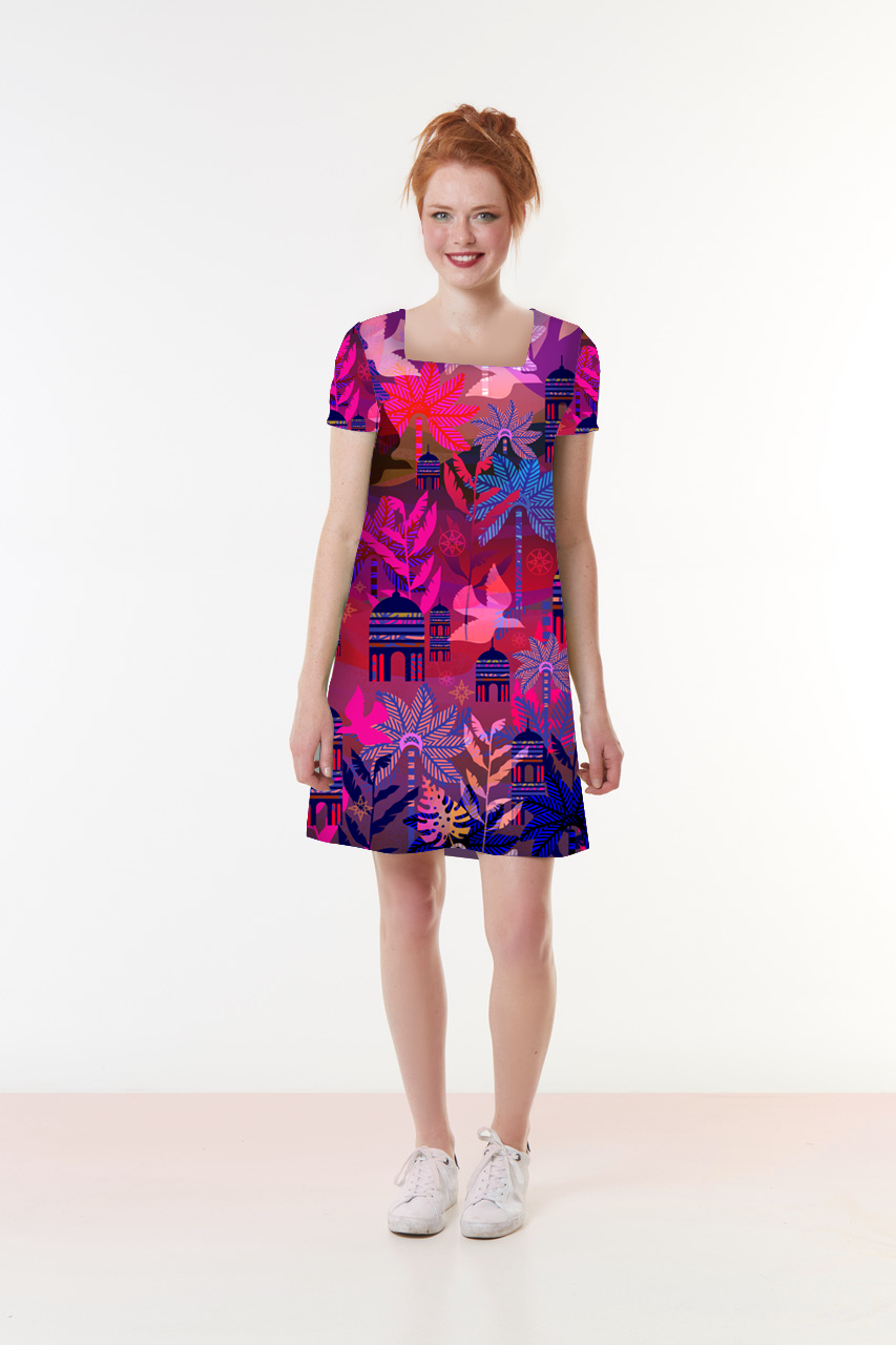 Robe jersey SANTA INANNA