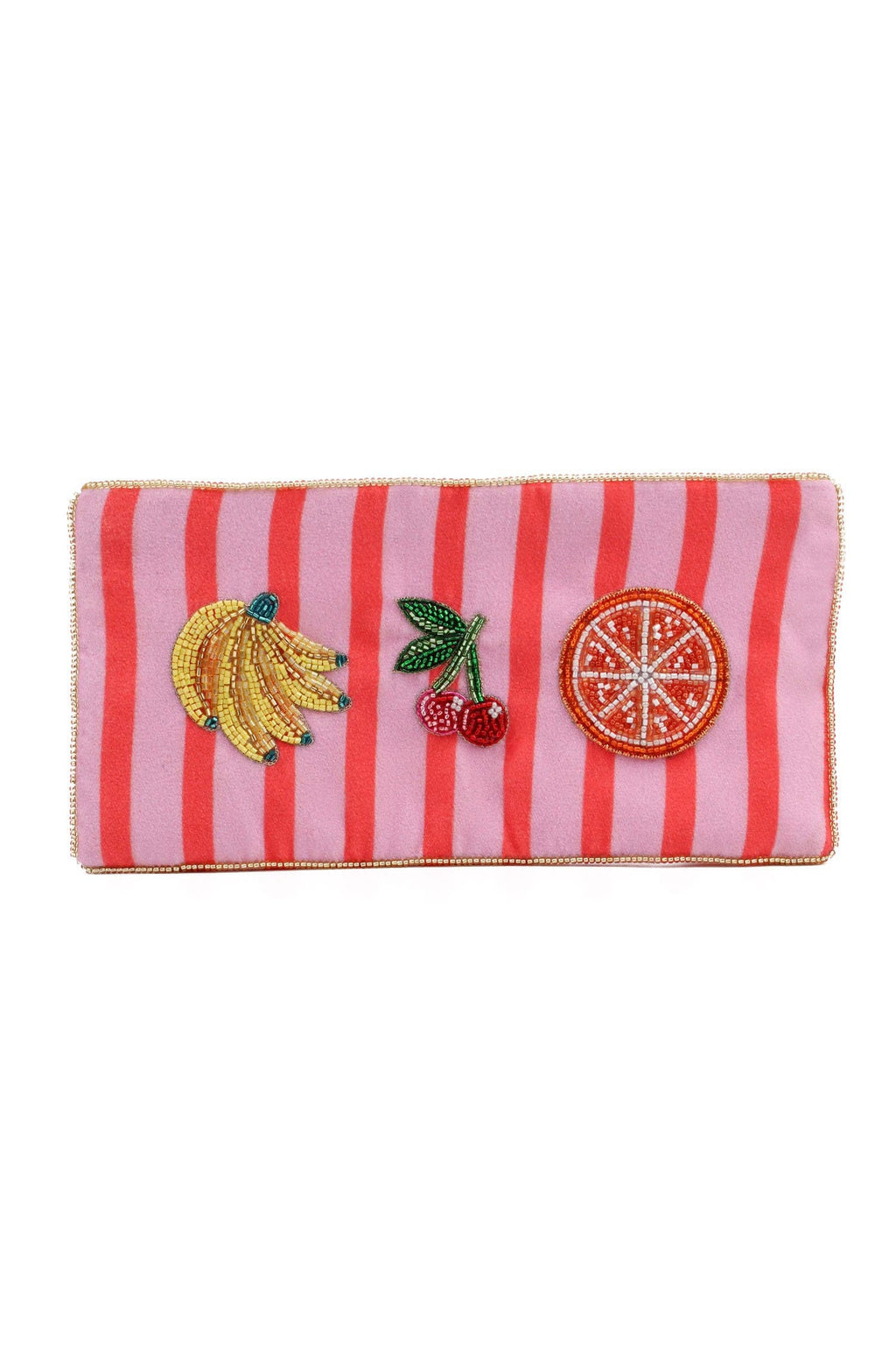 POCHETTE MULTI-USAGE MULTI-FRUITS À RAYURES