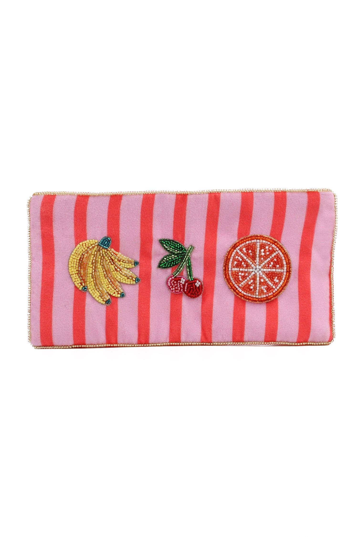 POCHETTE MULTI-USAGE MULTI-FRUITS À RAYURES