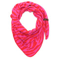 Écharpe LIZE Rouge & Fuchsia