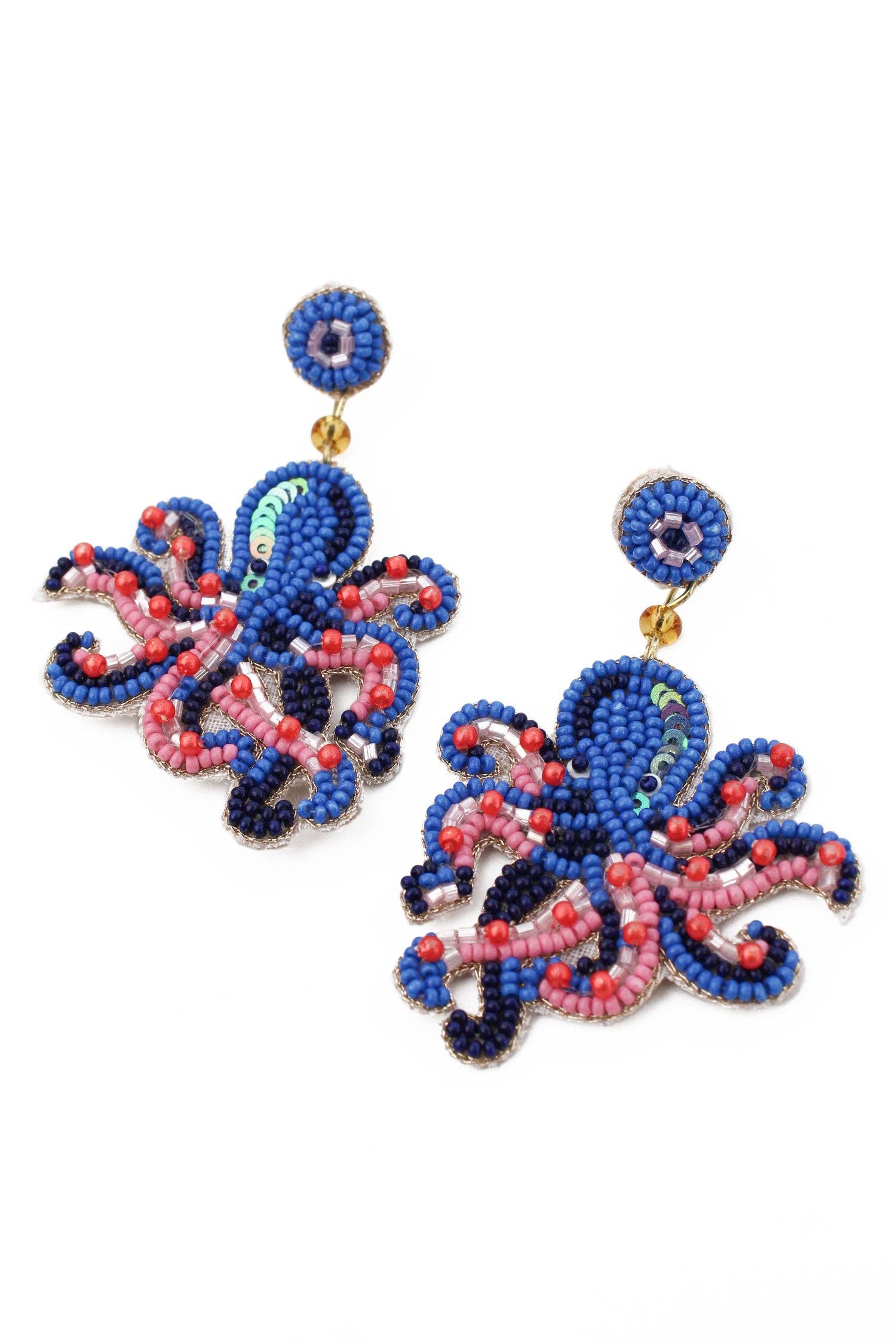 BOUCLES D'OREILLES PERLÉES PIEUVRE