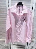 Chemise à rayures GAME Rose & Blanc
