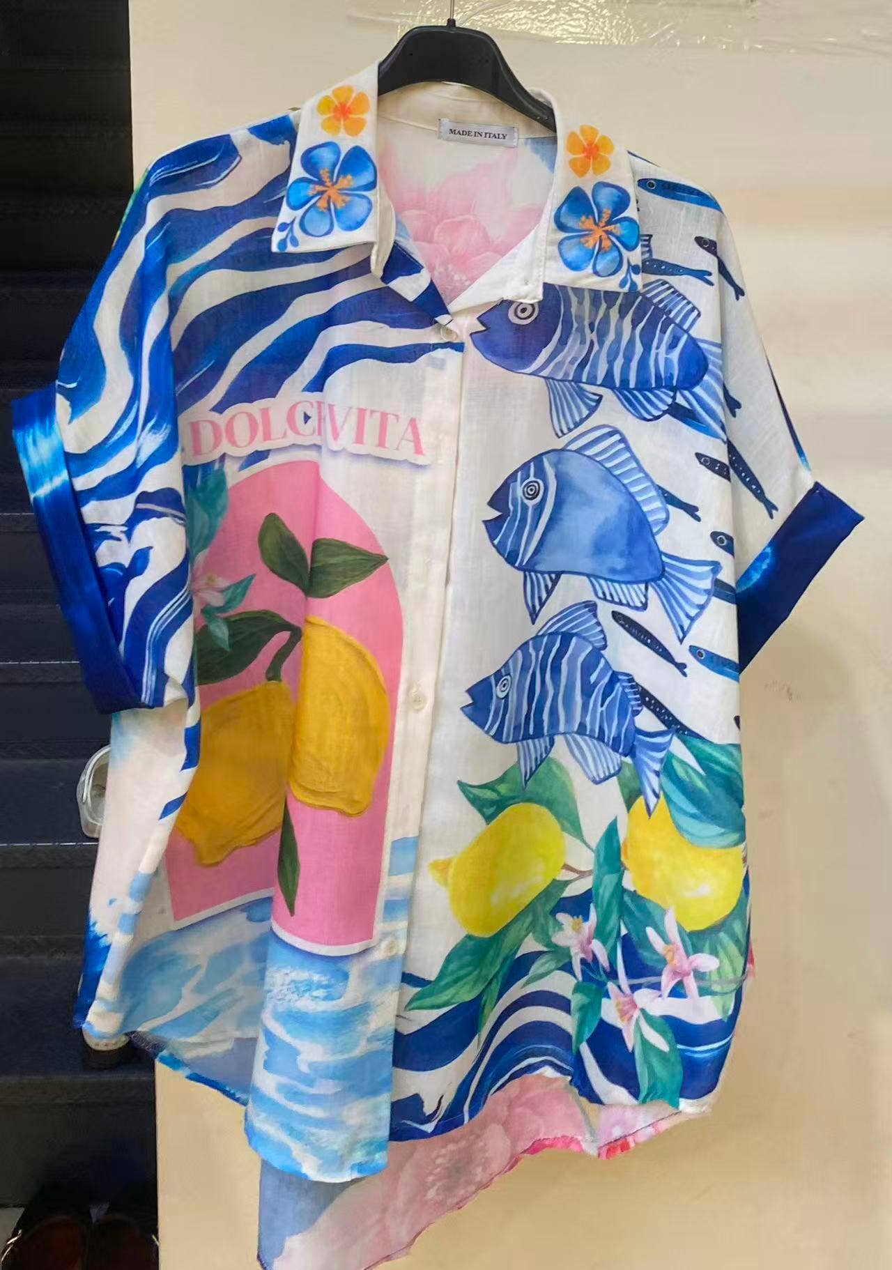 Chemise imprimée LEMON 1 FISH