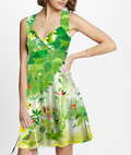 Robe fluide AMELIE MOJITO
