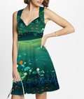 Robe fluide AMELIE SIRENE