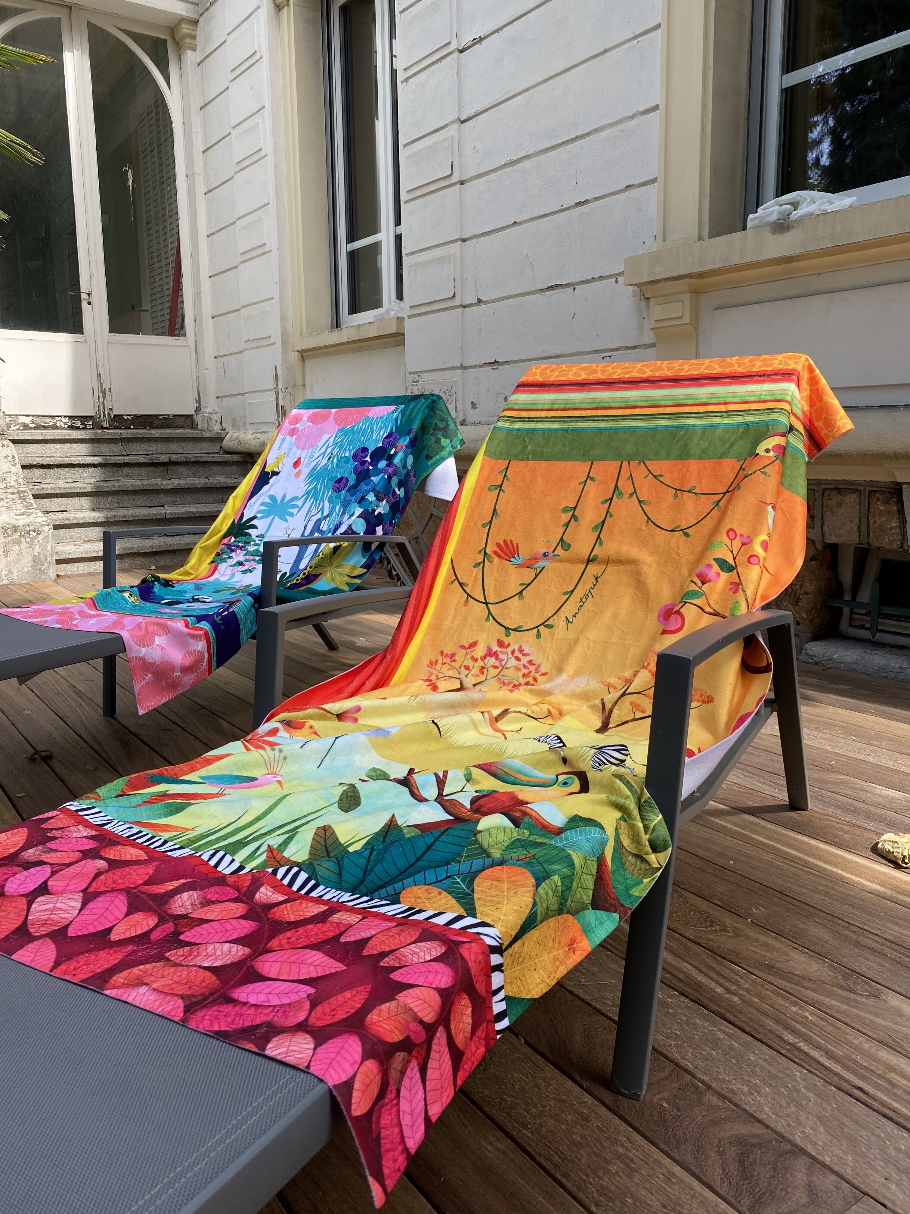 Précommande Drap de plage NAUTILUS ORCHYDIA
